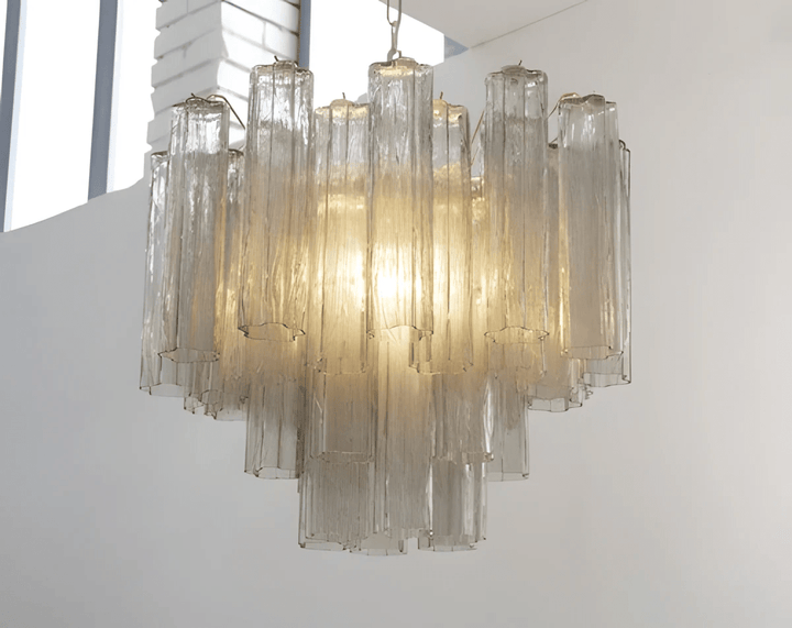 Glasrör Chandelier