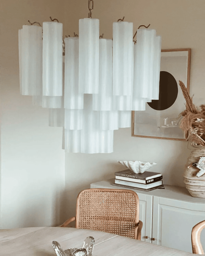 Glasrör Chandelier