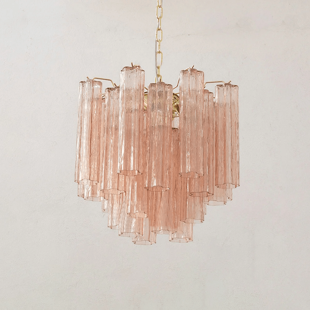 Glasrör Chandelier