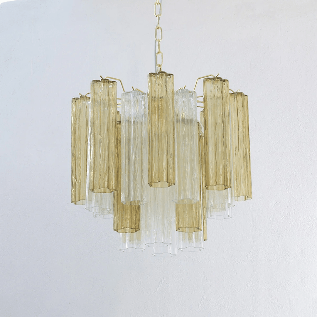 Glasrör Chandelier