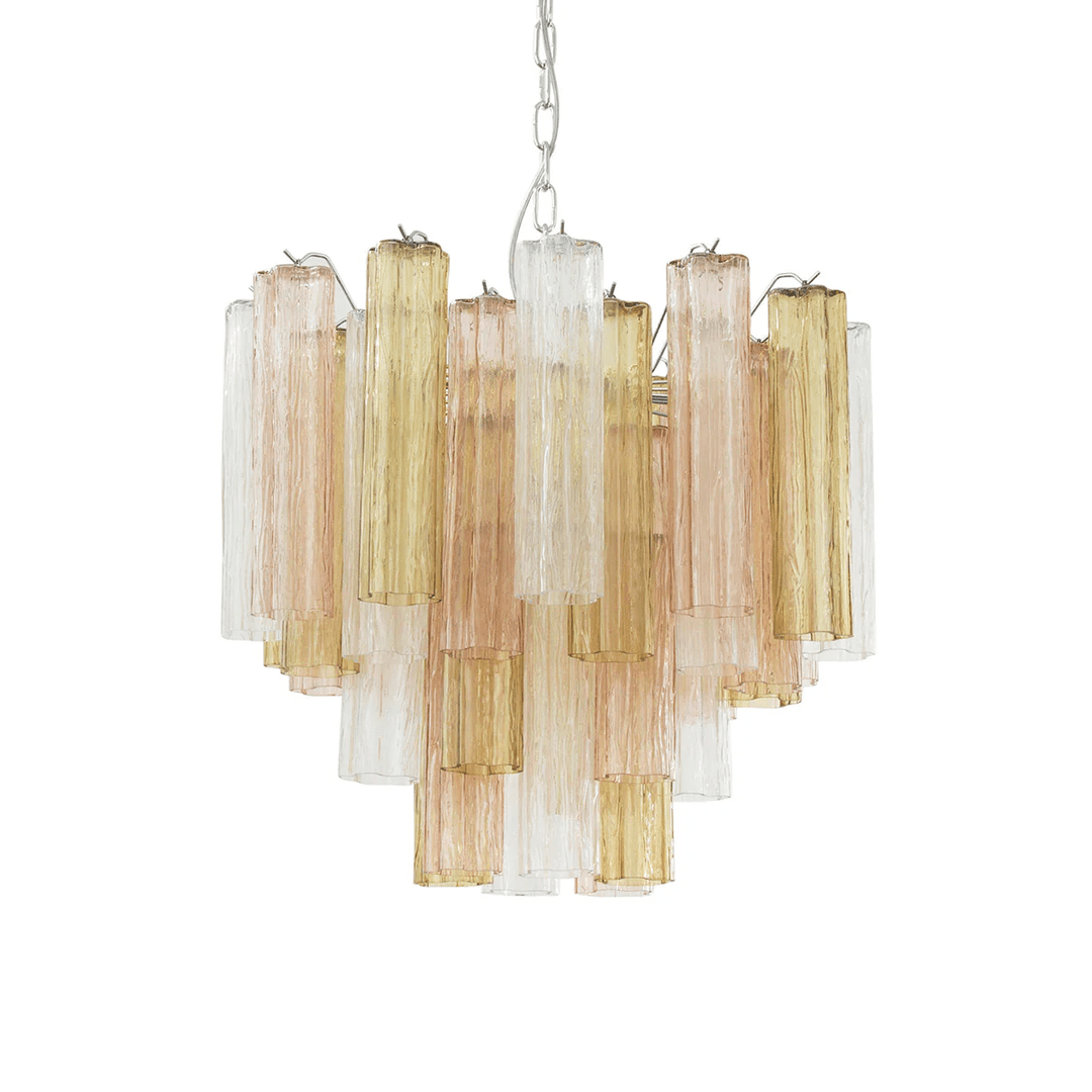 Glasrör Chandelier