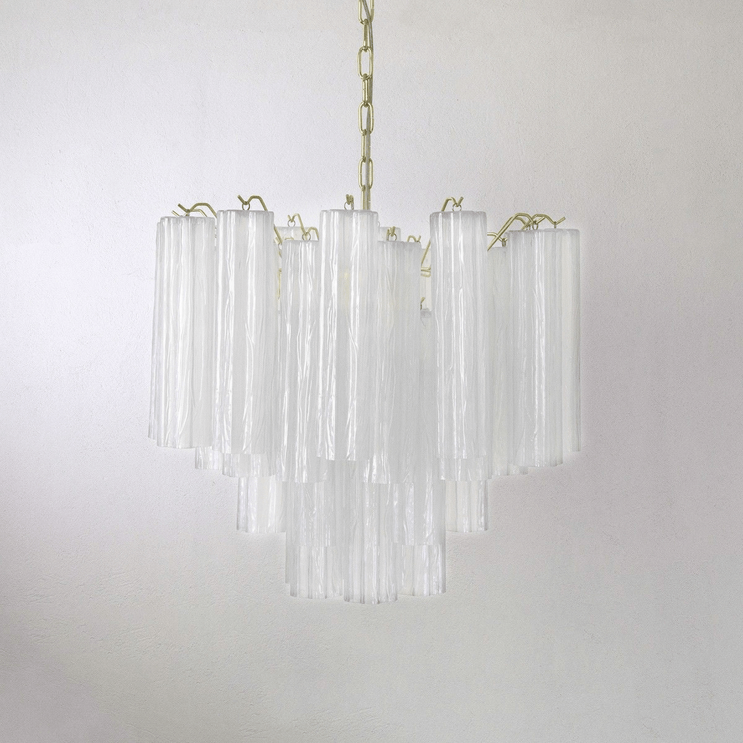 Glasrör Chandelier