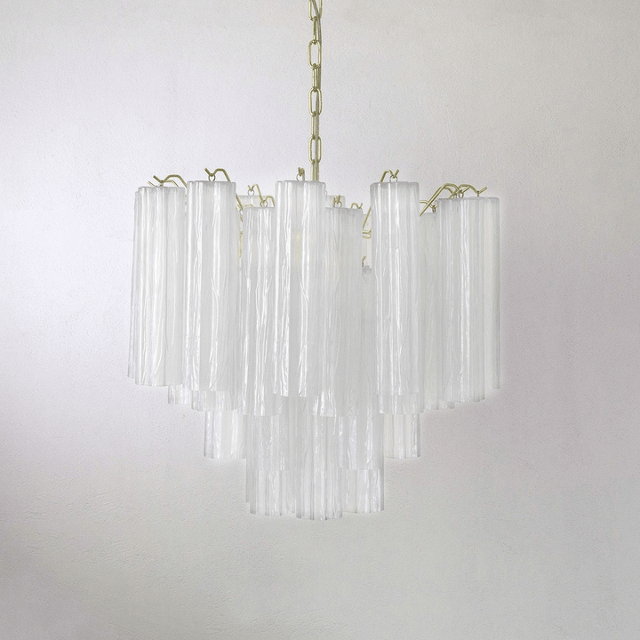 Glasrör Chandelier