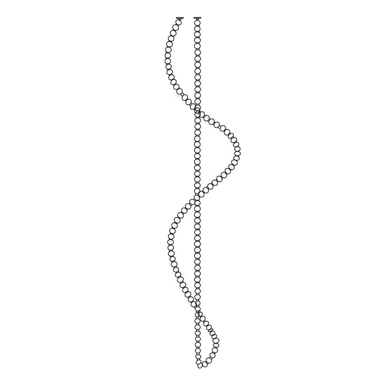 Pärlhalsband Bollar Kandelaber