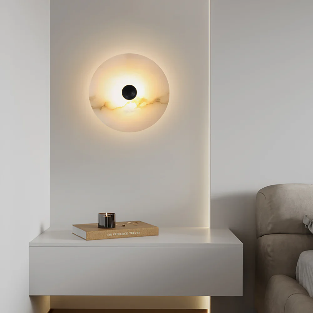 Nayra Alabaster Vägglampa