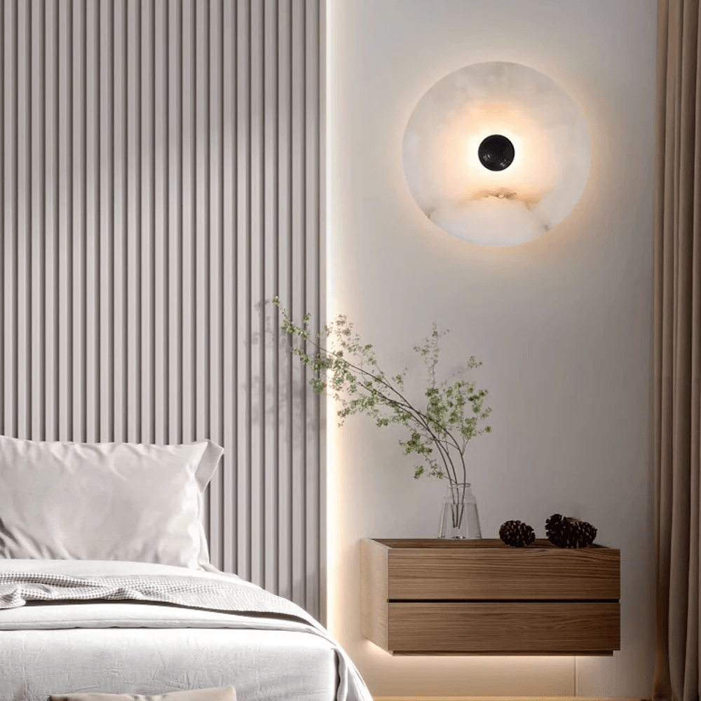 Nayra Alabaster Vägglampa