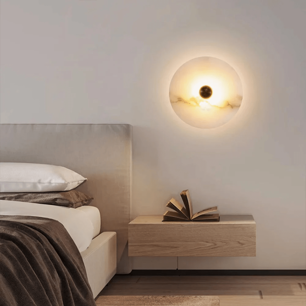 Nayra Alabaster Vägglampa