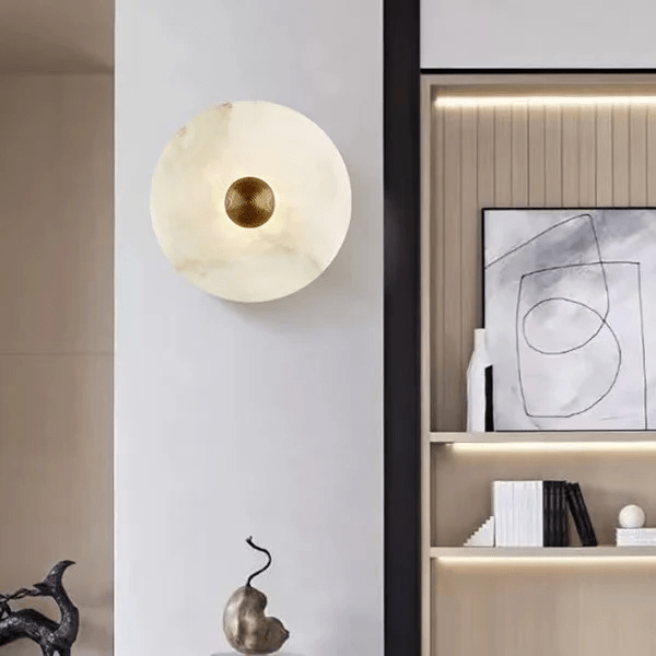 Nayra Alabaster Vägglampa