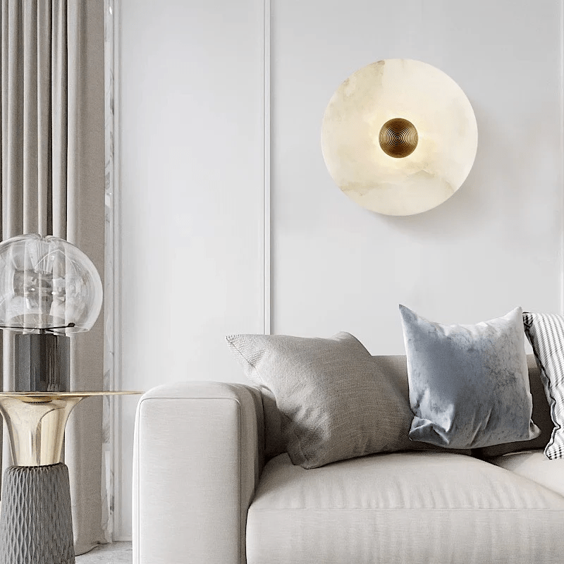 Nayra Alabaster Vägglampa