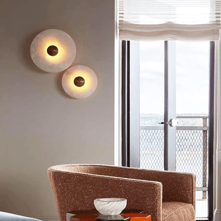 Nayra Alabaster Vägglampa