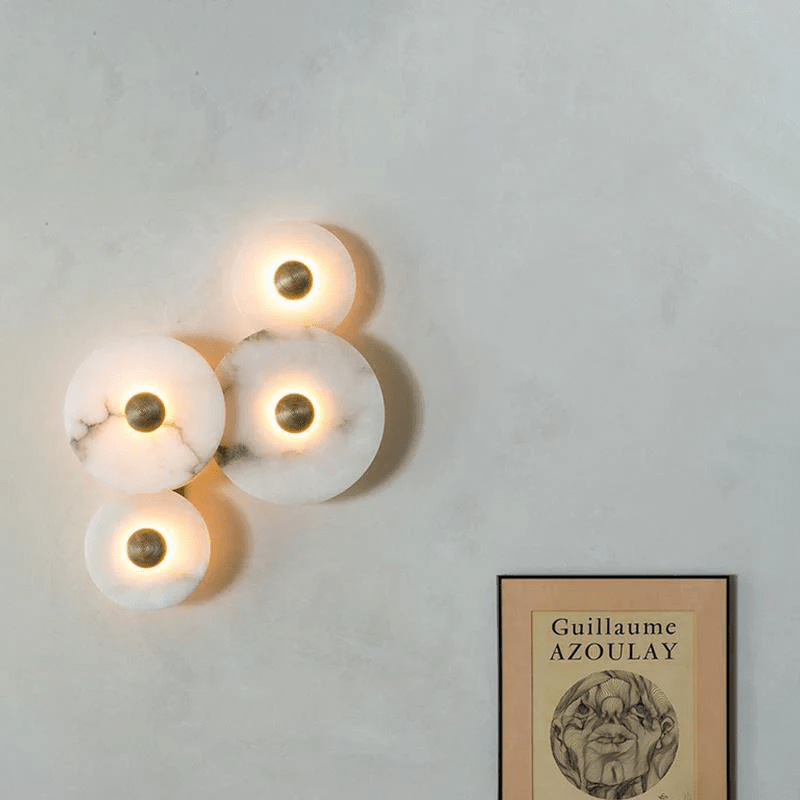 Nayra Alabaster Vägglampa