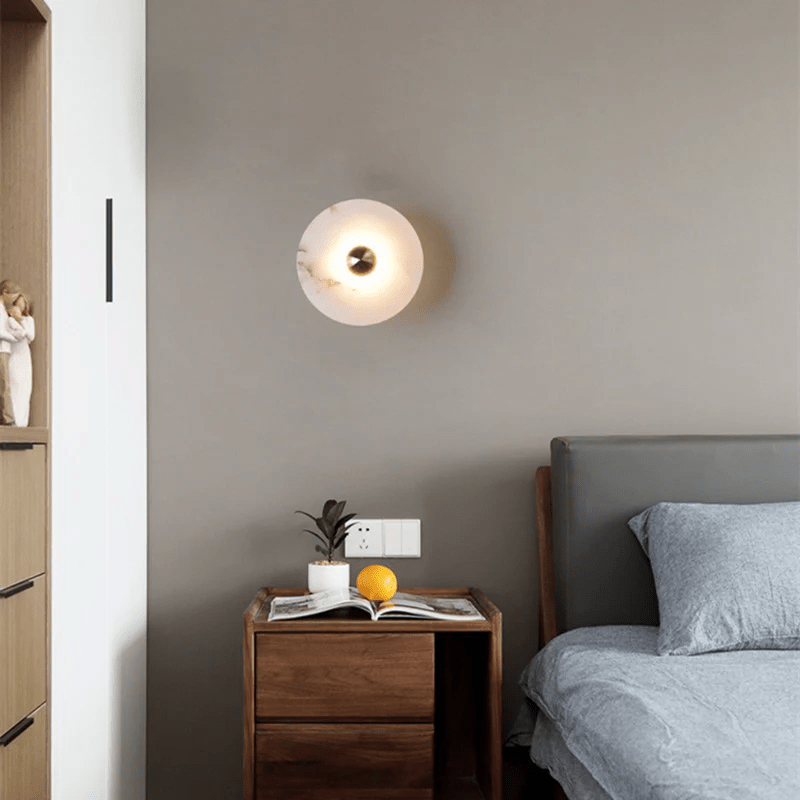 Nayra Alabaster Vägglampa