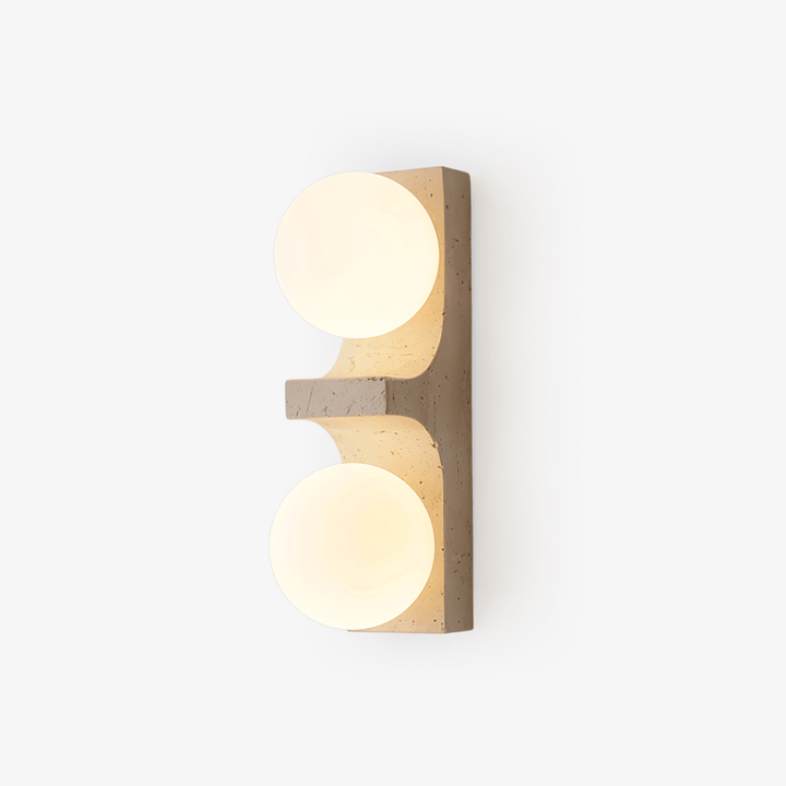 Cirra Travertine Vägglampa