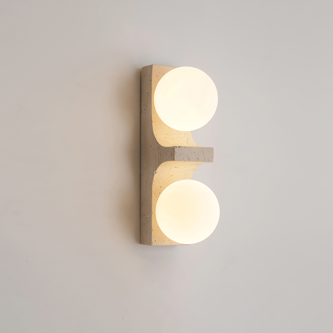 Cirra Travertine Vägglampa