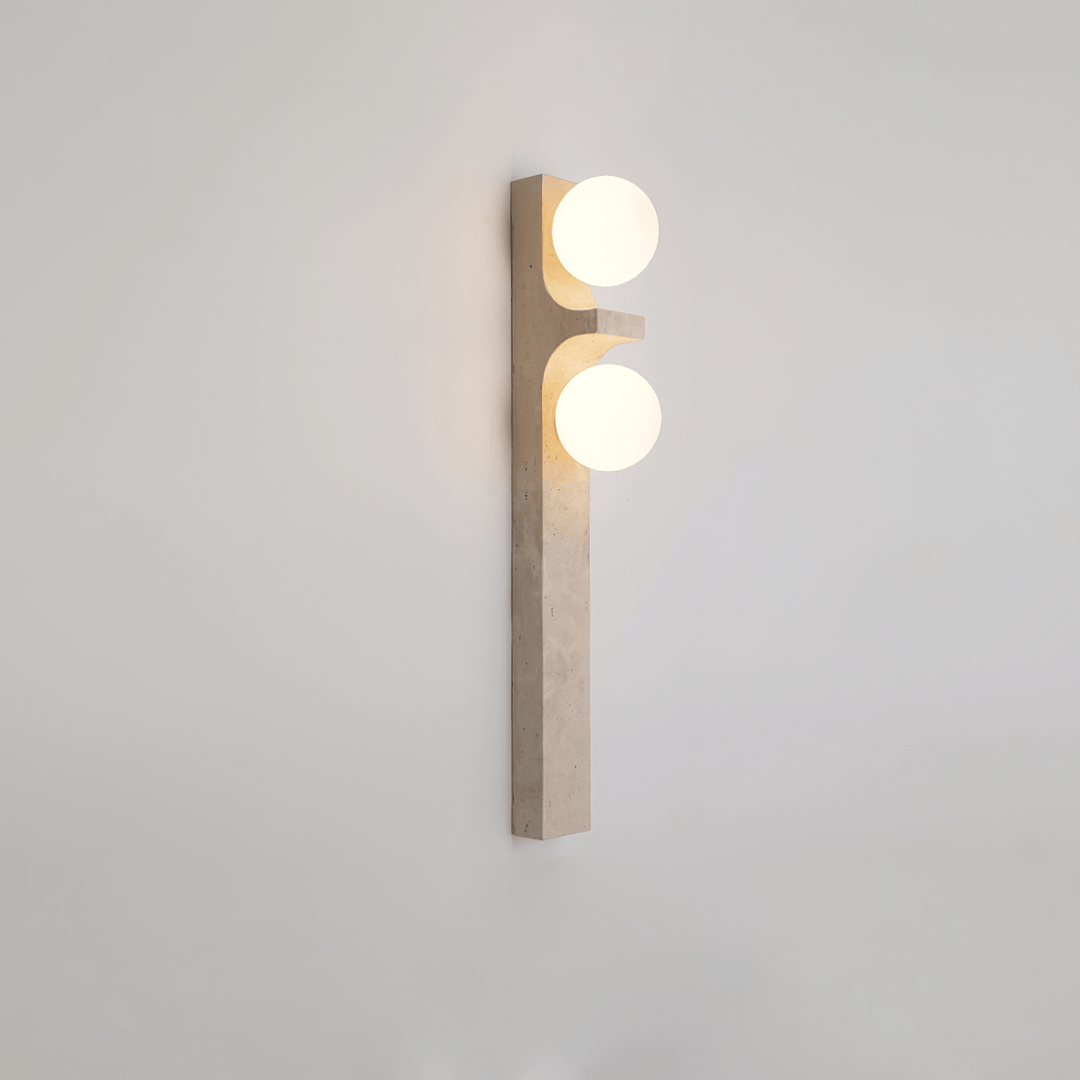Cirra Travertine Vägglampa