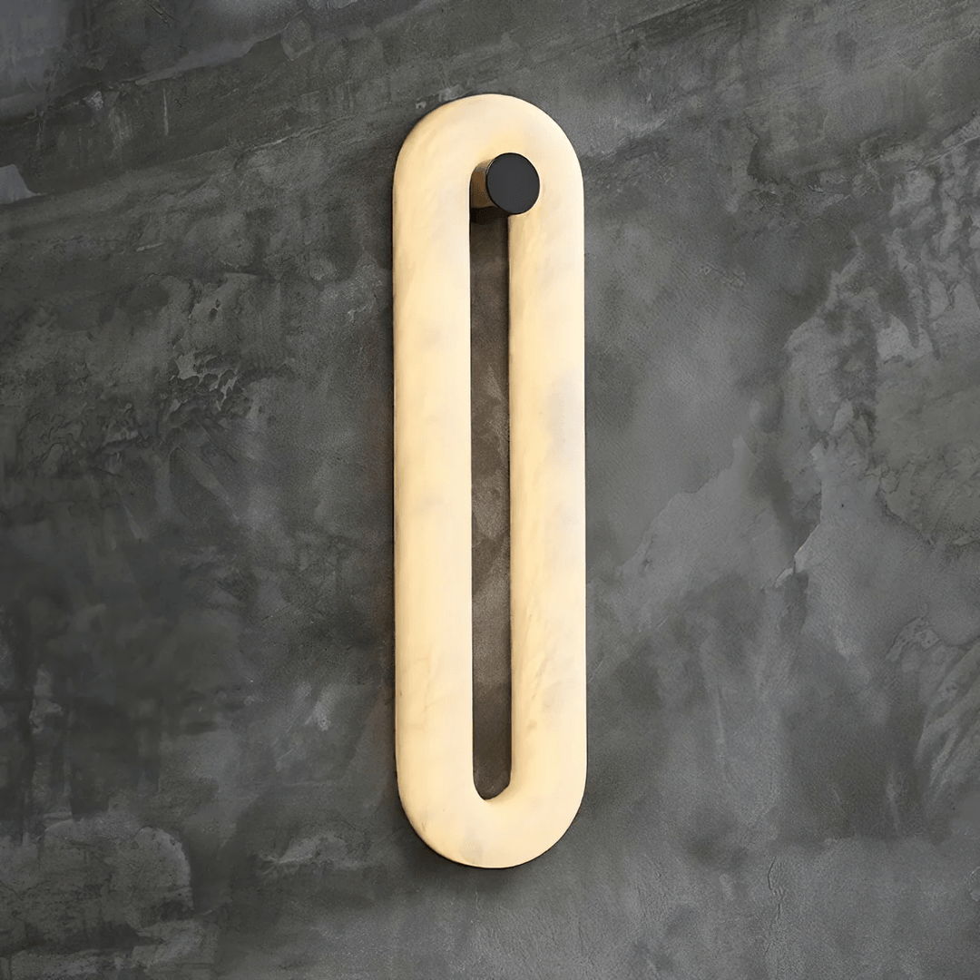 Alabaster Kapsel Vägglampa