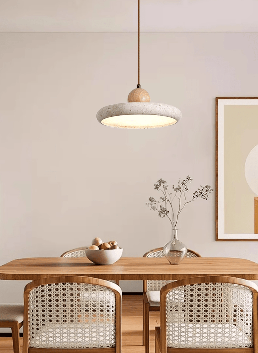 Lola Travertine Pendellampa