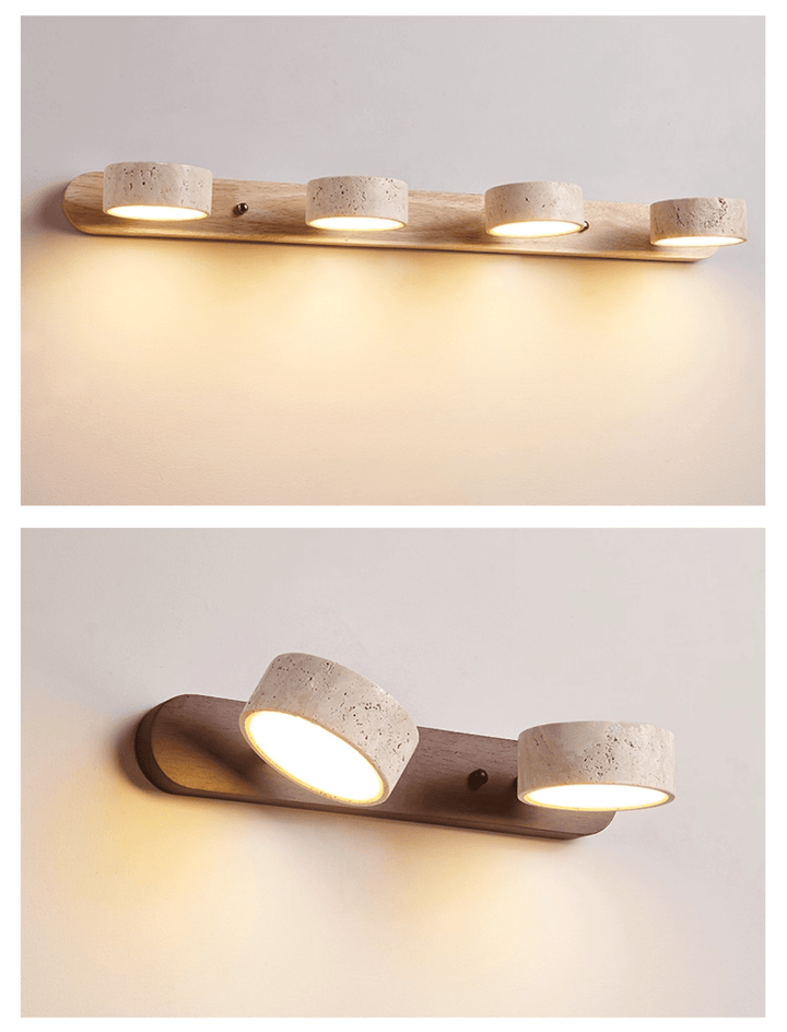 Travertine Duo Vägglampa