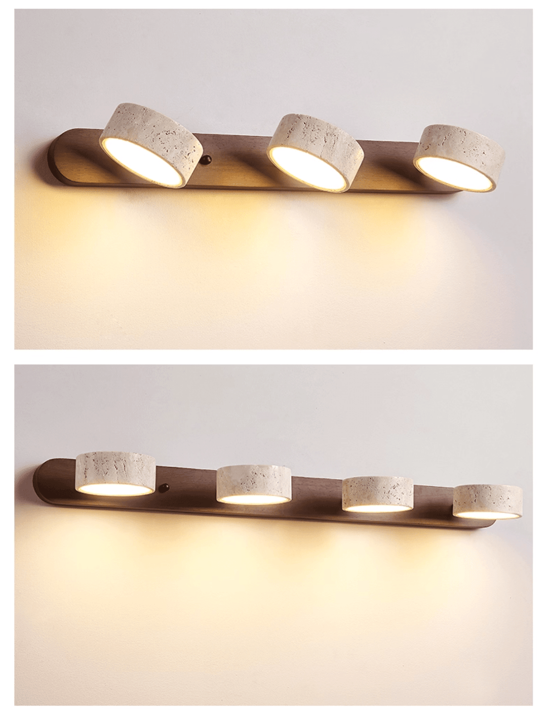 Travertine Duo Vägglampa