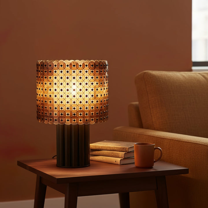 Mica Disc Lattice Bordslampa