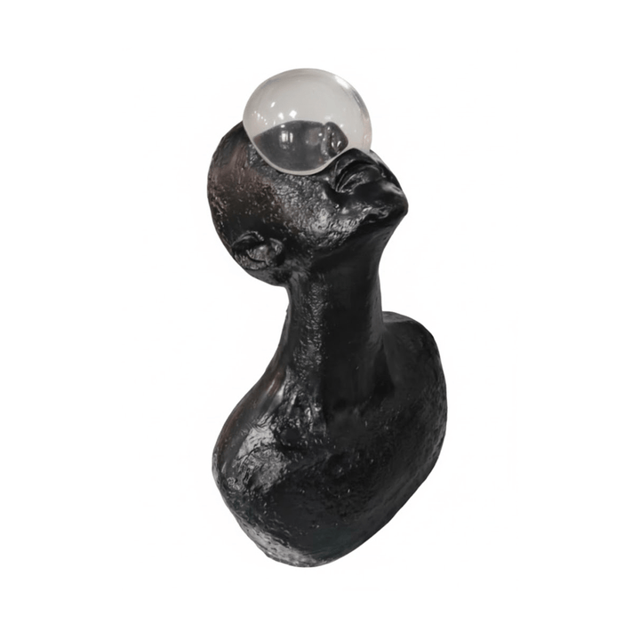 Atlas Guardian Skulptur Borddekorationer