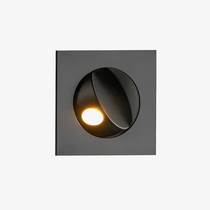 Minimalistisk Inbyggd Rotera Vägglampa