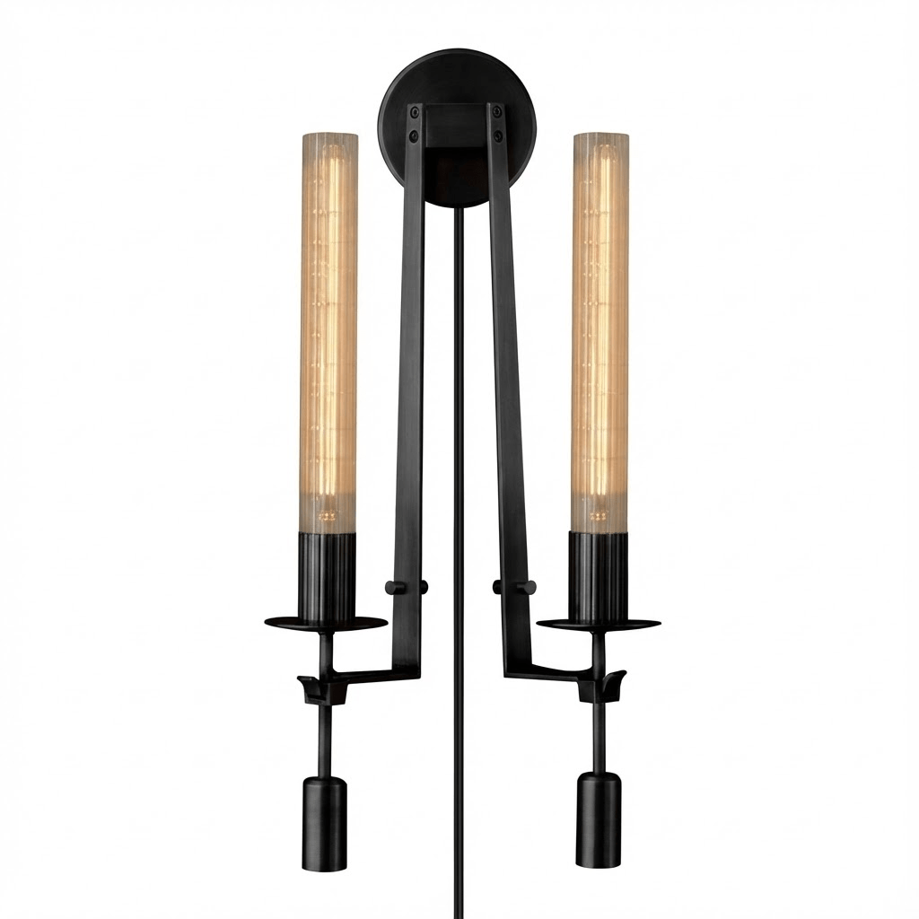 Fransk Klassicism Plug-in Vägglampa