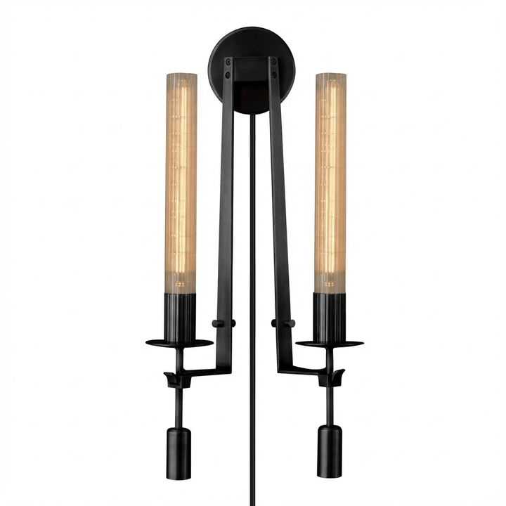 Fransk Klassicism Plug-in Vägglampa