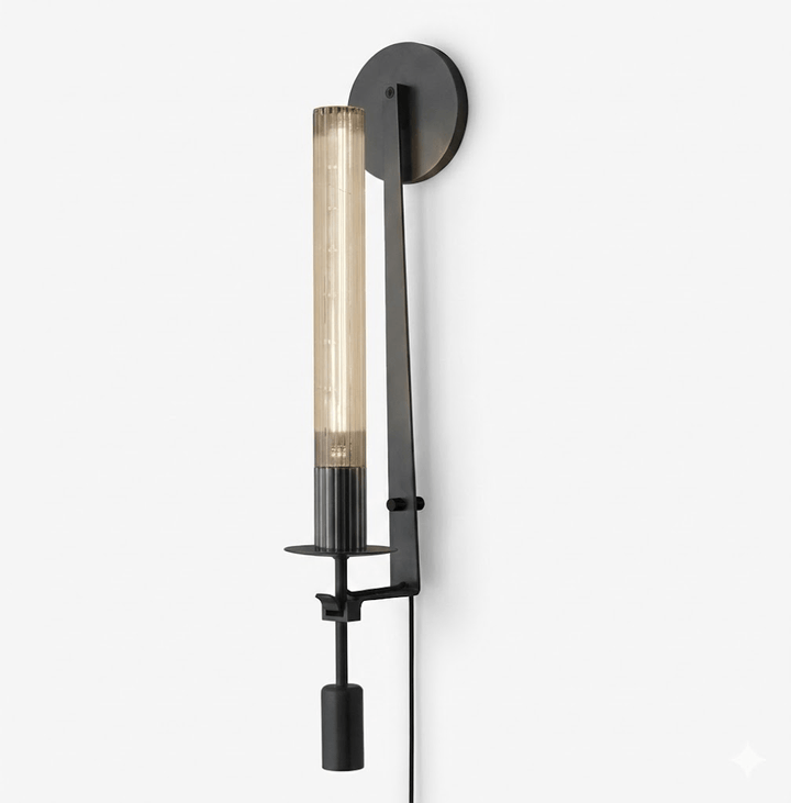 Fransk Klassicism Plug-in Vägglampa