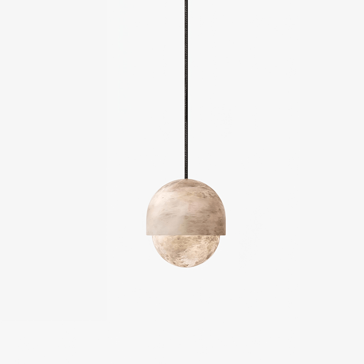 Lunar Dome Alabaster Hänglampa
