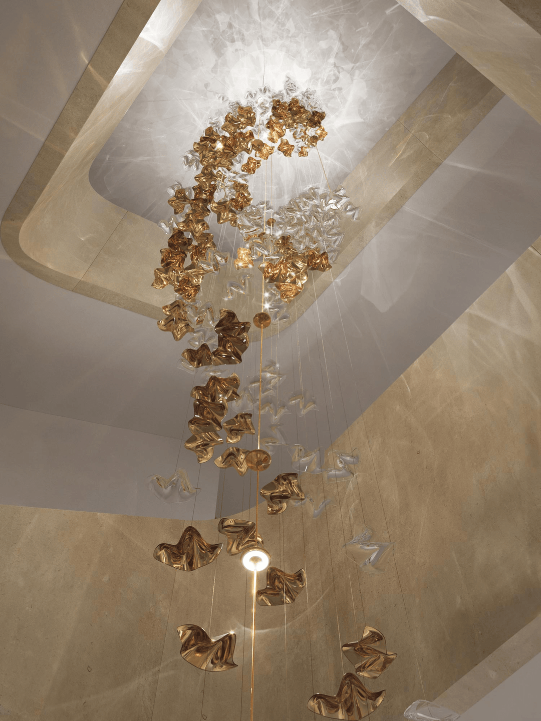 Tidal Art Glass Pendants Lampa