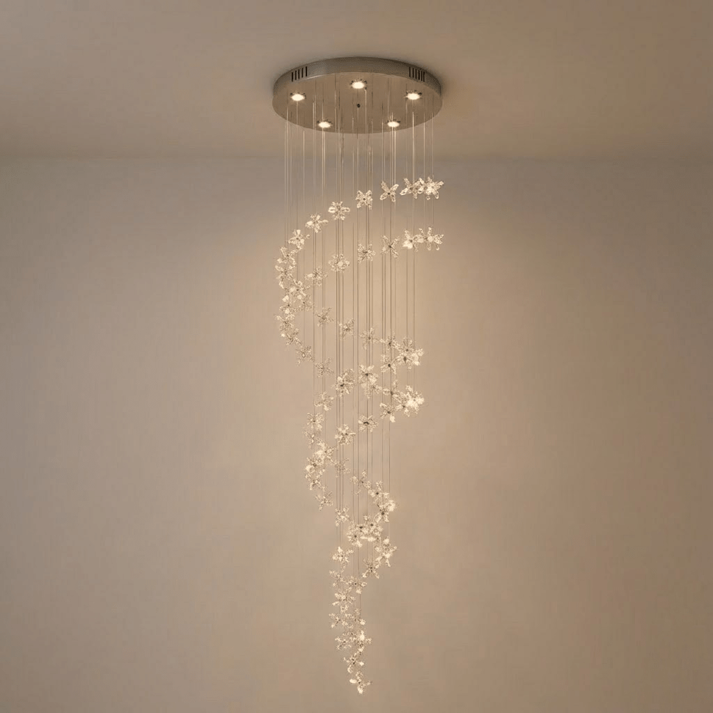 Flytande Fjäril Chandelier