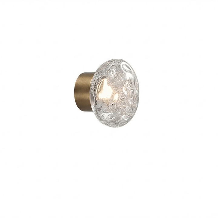 Orrin Smält Glas Vägglampa