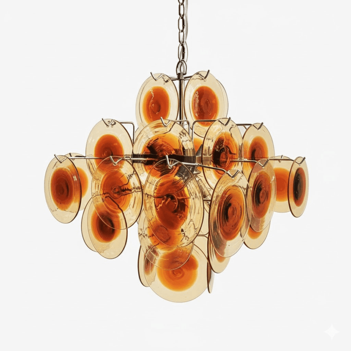 Vintage Murano-stil Glas Chandeliers