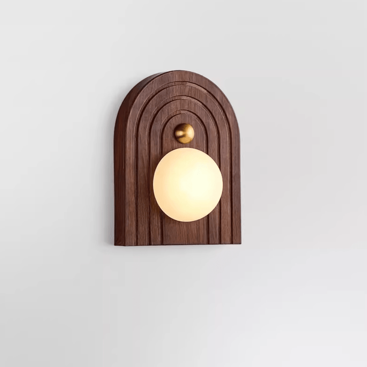 Bezel Alabaster Vägglampa