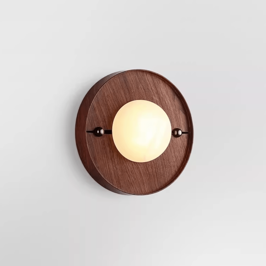 Bezel Alabaster Vägglampa