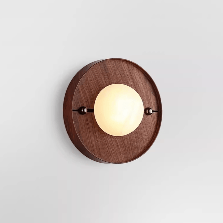 Bezel Alabaster Vägglampa
