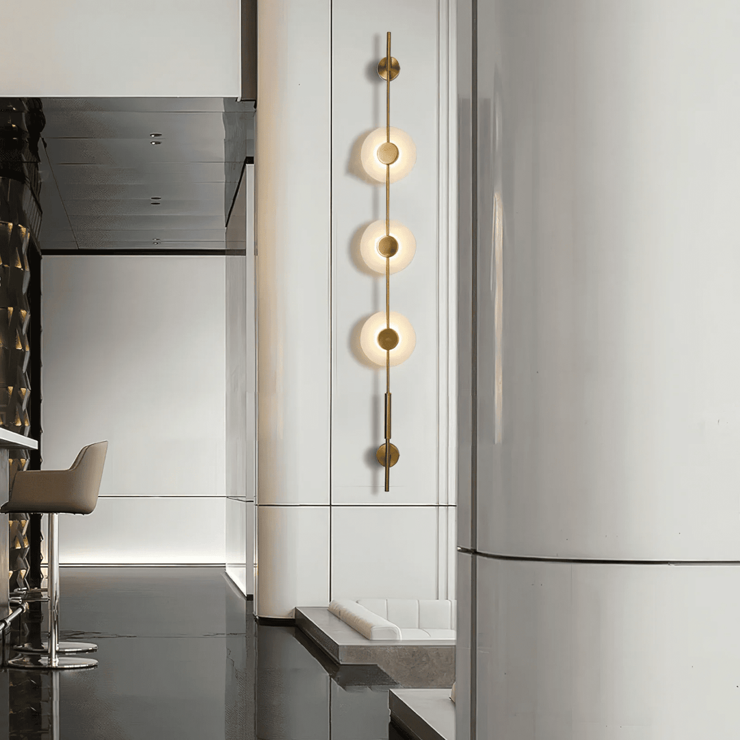 Alabaster Vertikal Vägglampa