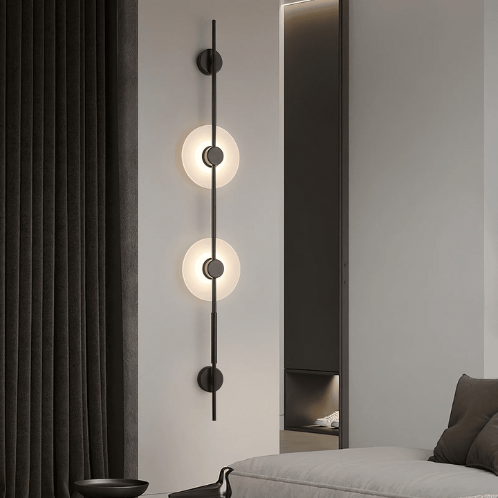 Alabaster Vertikal Vägglampa