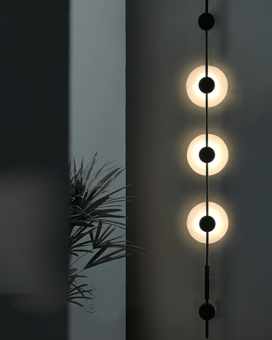 Alabaster Vertikal Vägglampa