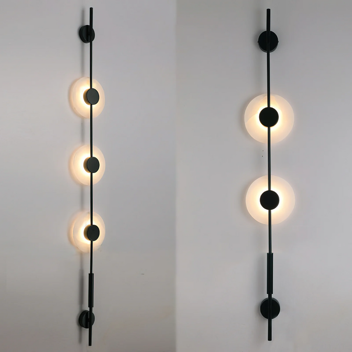 Alabaster Vertikal Vägglampa