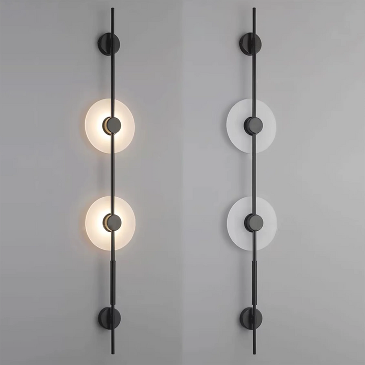 Alabaster Vertikal Vägglampa