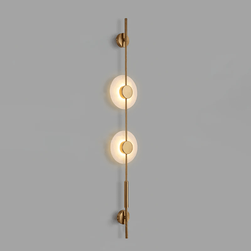 Alabaster Vertikal Vägglampa