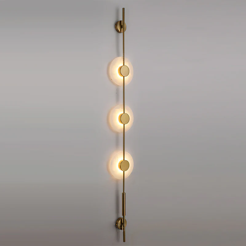 Alabaster Vertikal Vägglampa