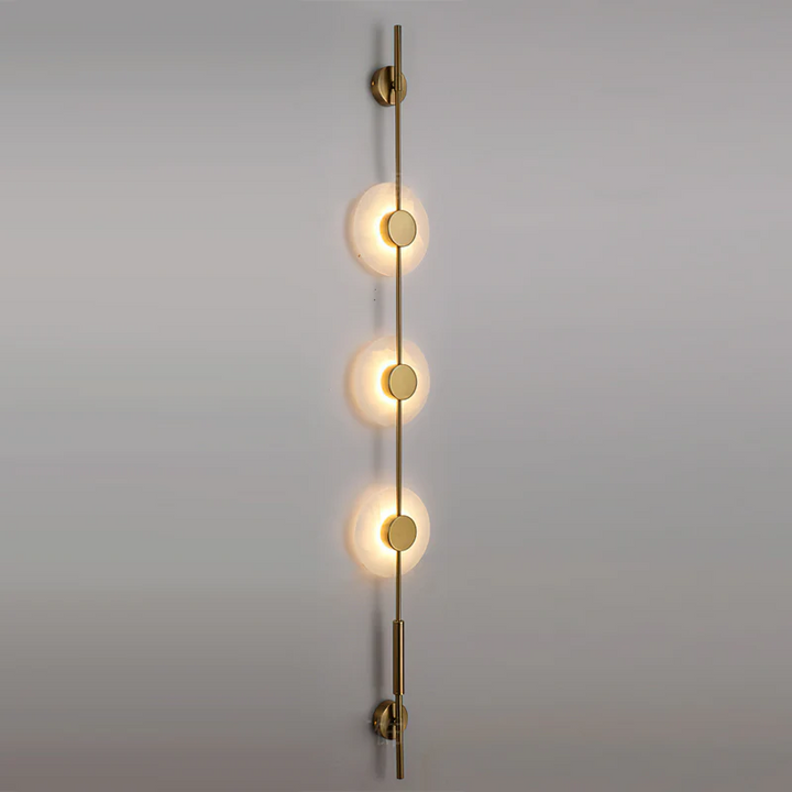 Alabaster Vertikal Vägglampa