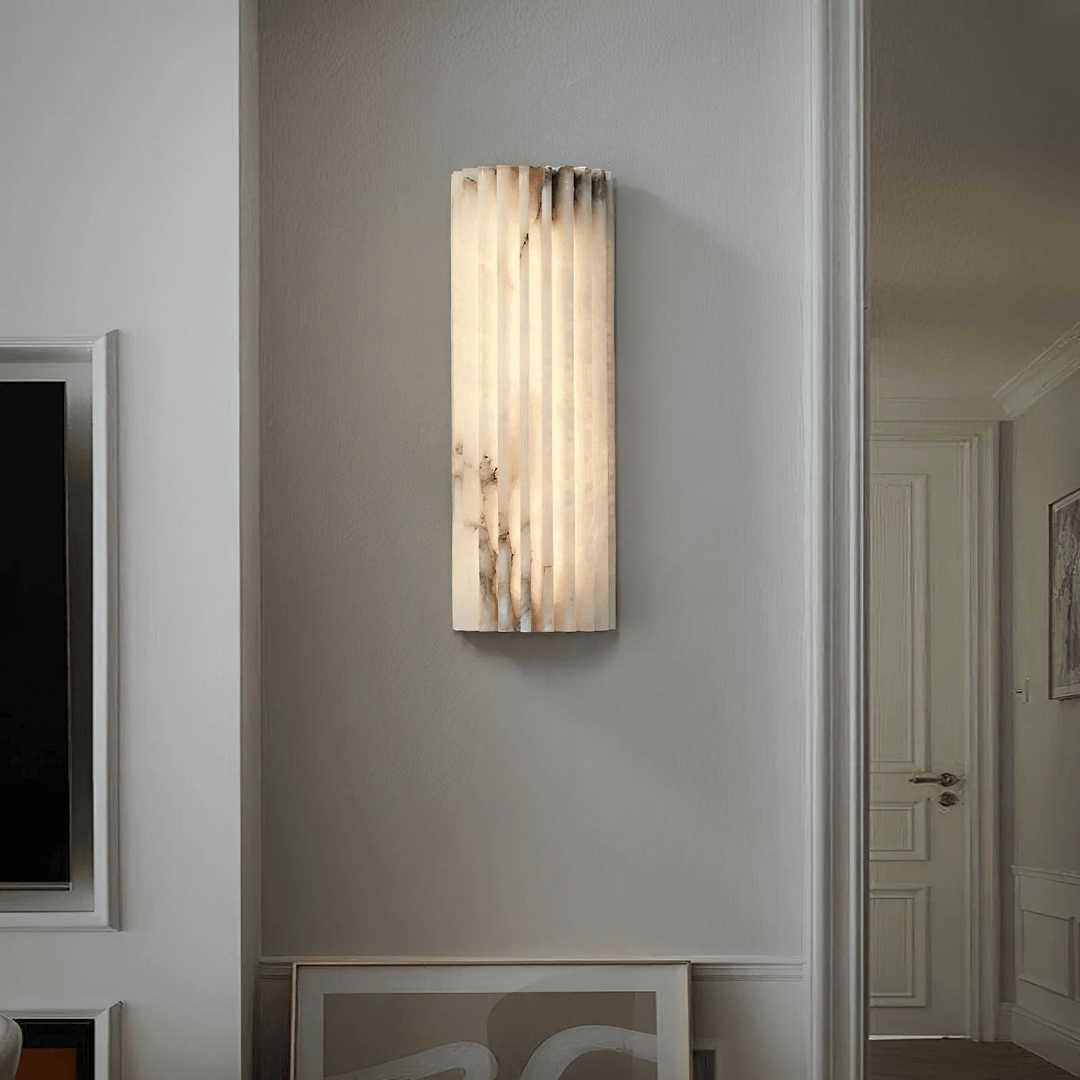 Alvia Alabaster Vägglampa