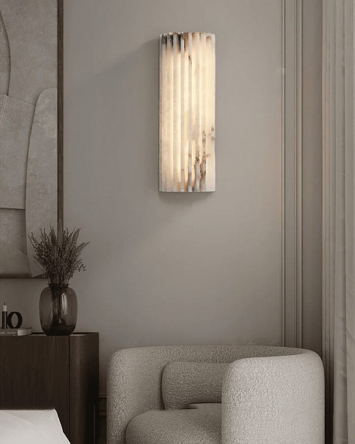Alvia Alabaster Vägglampa