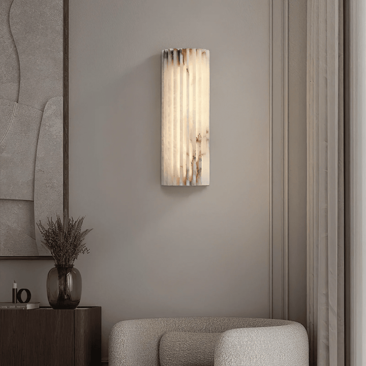 Alvia Alabaster Vägglampa