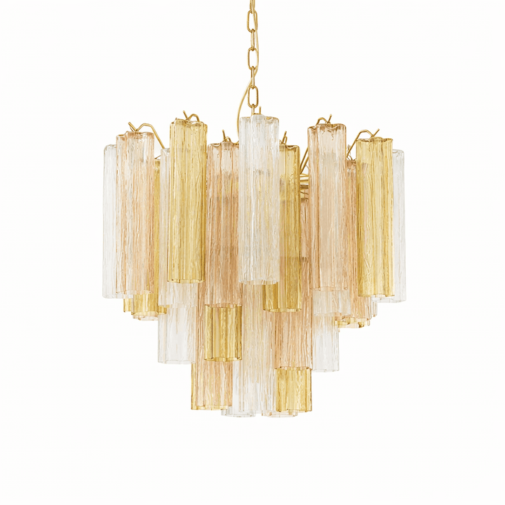 Glasrör Chandelier