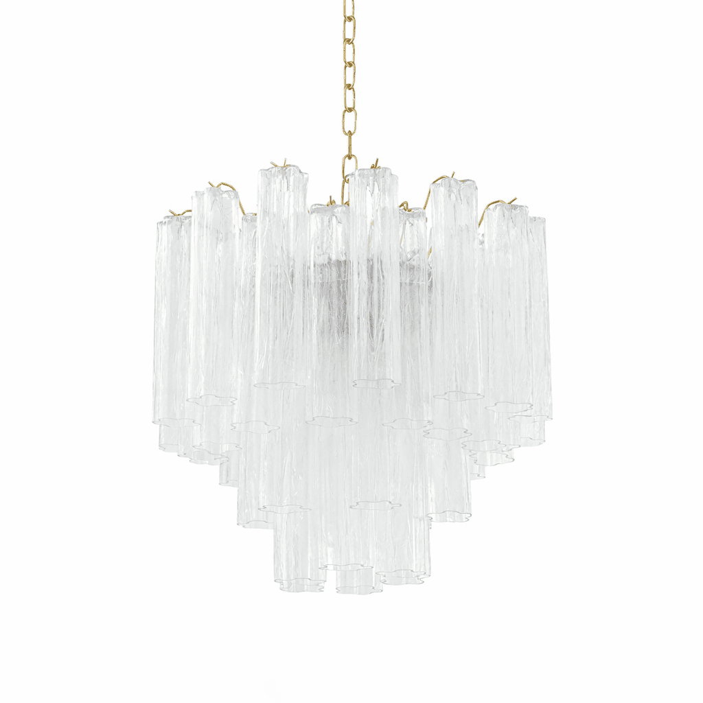 Glasrör Chandelier